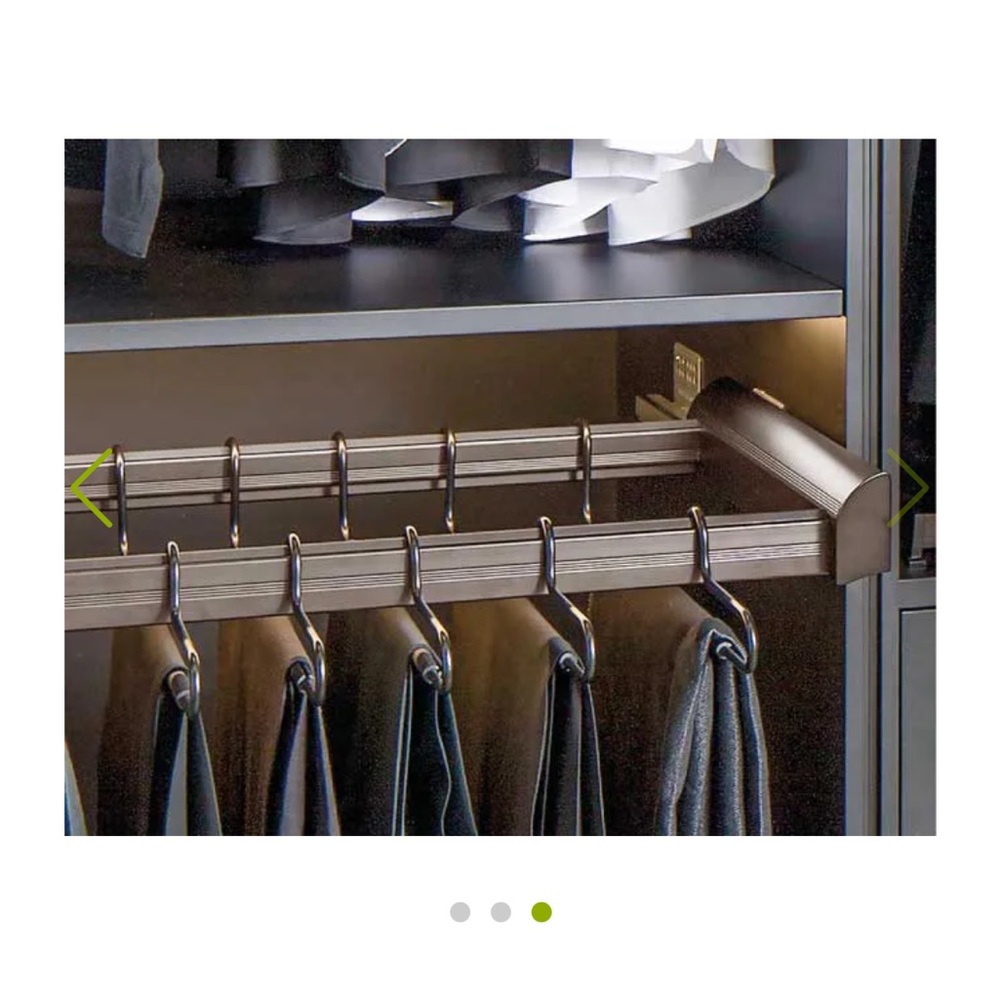 Hafele Synergy Wire Pants Hanger - 18 Hangers per Set (Rack NOT Included)